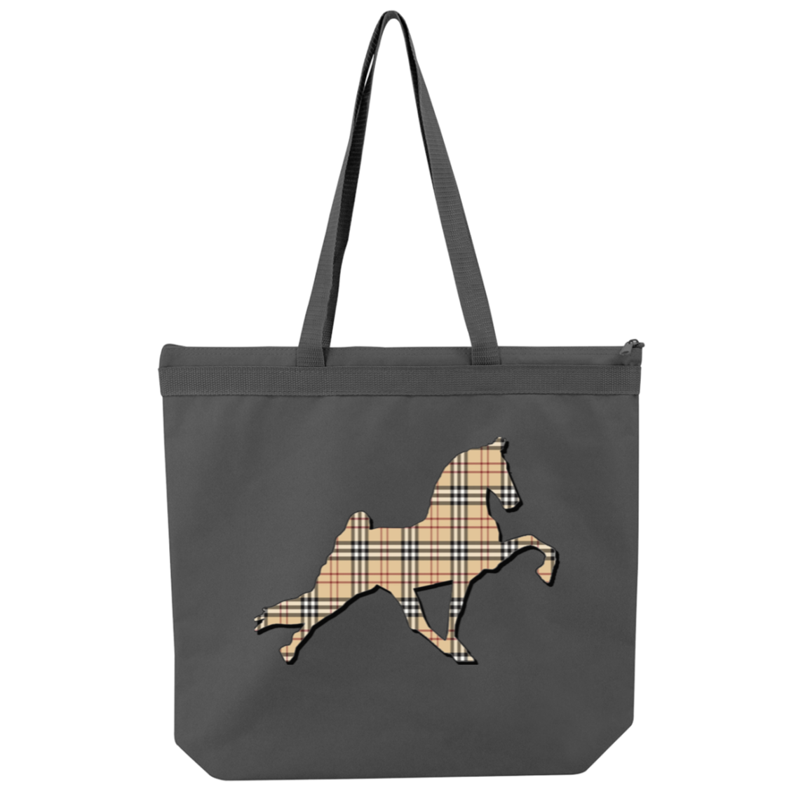 TENNESSEE WALKING PERFORMANCE HORSE (BURBURY) 8802 Liberty Bags Melody Large Tote