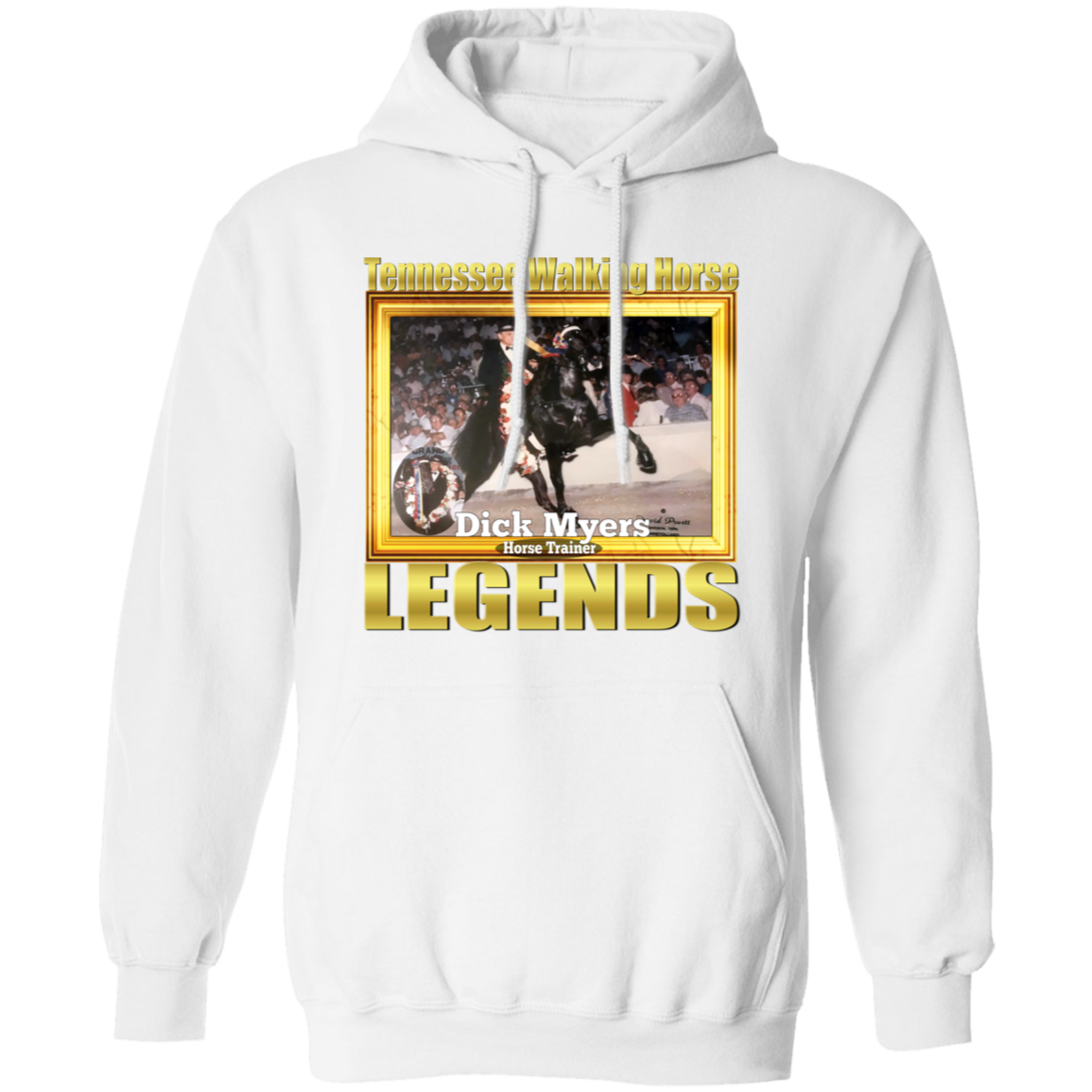 DICK MYERS (Legends Series) G185 Gildan Pullover Hoodie