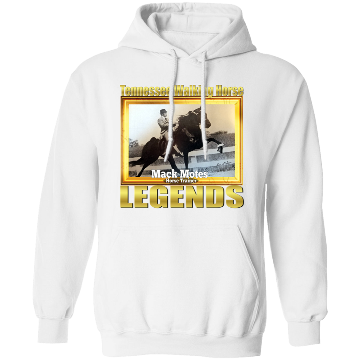 MACK MOTES (Legends Series) G185 Gildan Pullover Hoodie