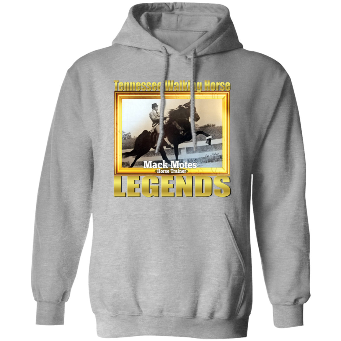 MACK MOTES (Legends Series) G185 Gildan Pullover Hoodie