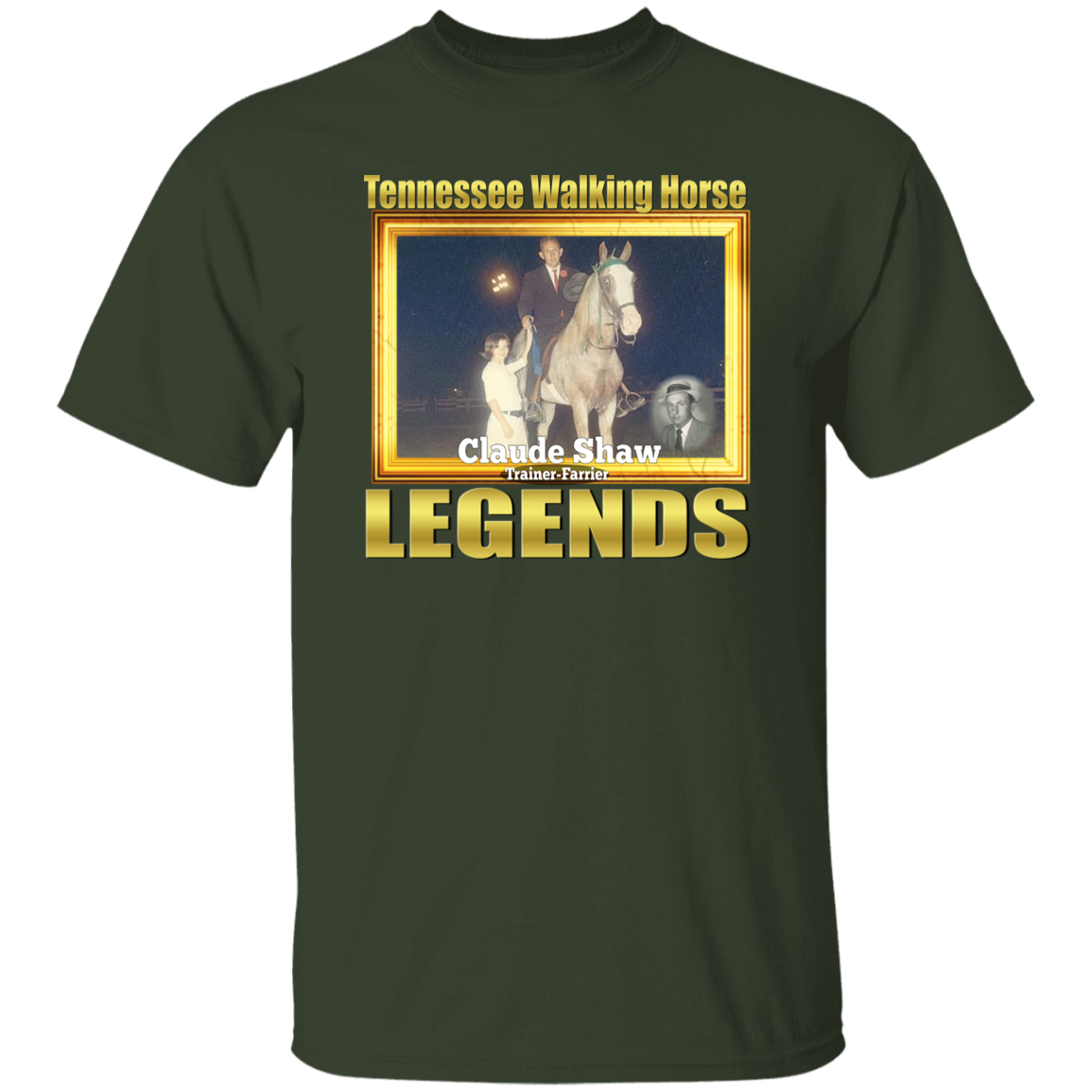 CLAUDE SHAW (Legends Series) G500 5.3 oz. T-Shirt