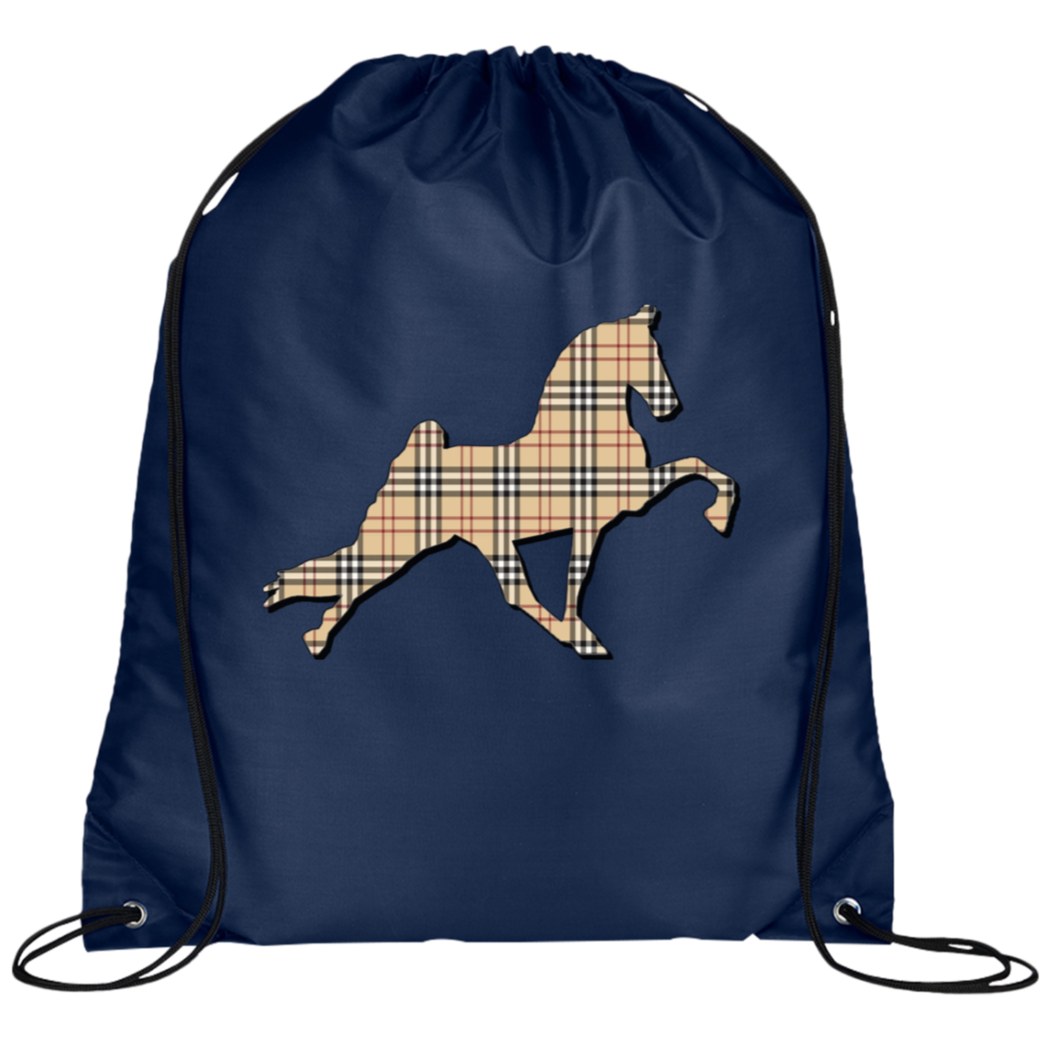 TENNESSEE WALKING PERFORMANCE HORSE (BURBURY) BG100 Prime Line Drawstring Cinch Backpack