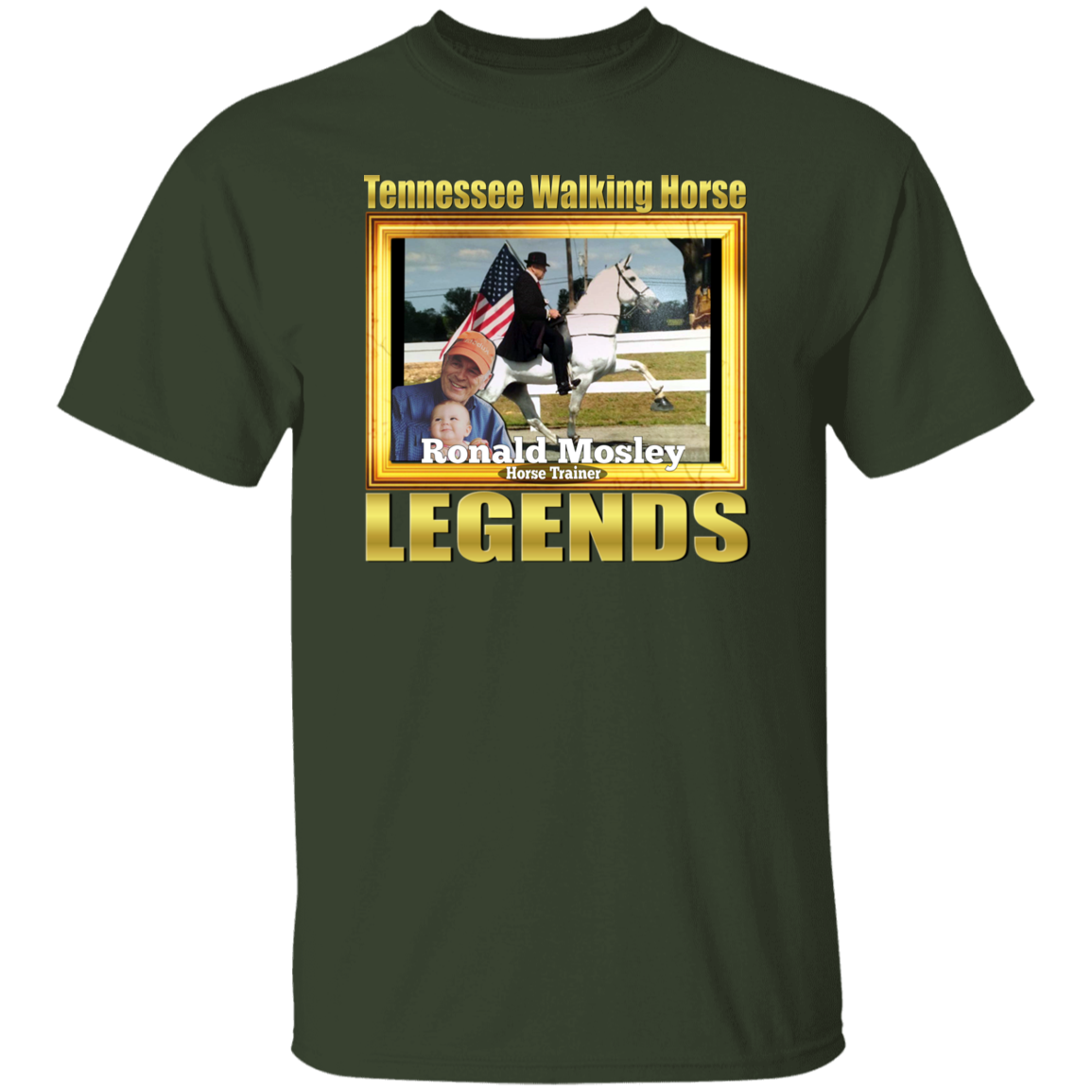 RONALD MOSLEY (Legends Series) G500 5.3 oz. T-Shirt
