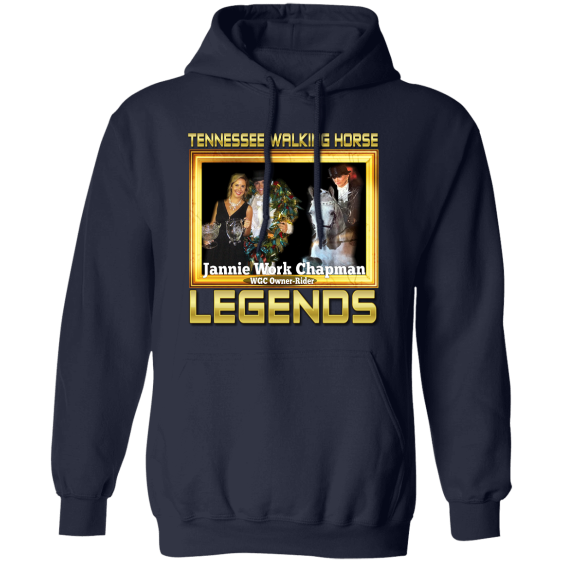 JANNIE WORK CHAPMAN(Legends Series) G185 Gildan Pullover Hoodie
