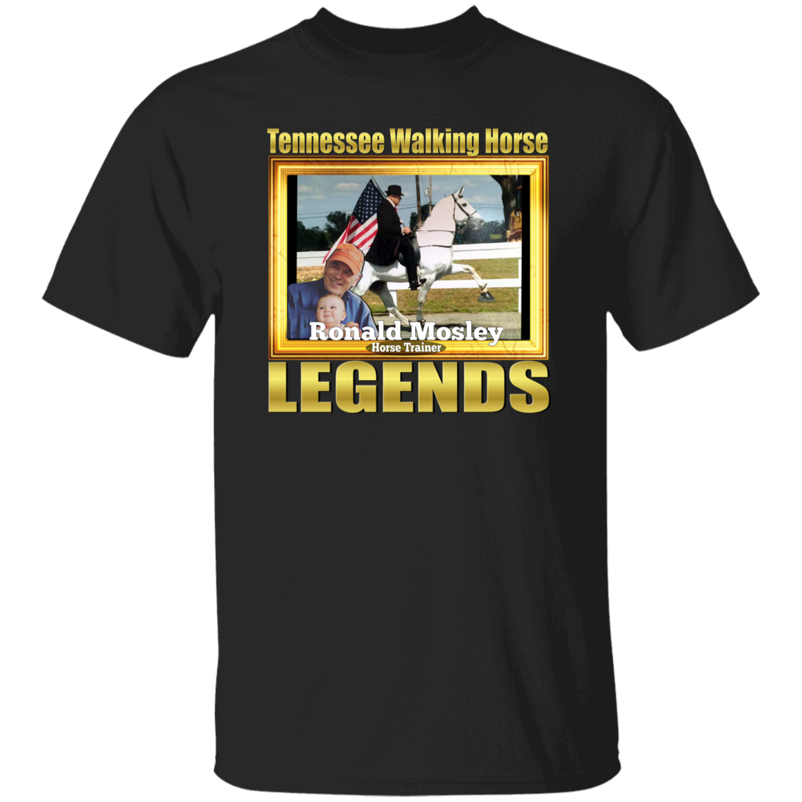 RONALD MOSLEY (Legends Series) G500 5.3 oz. T-Shirt
