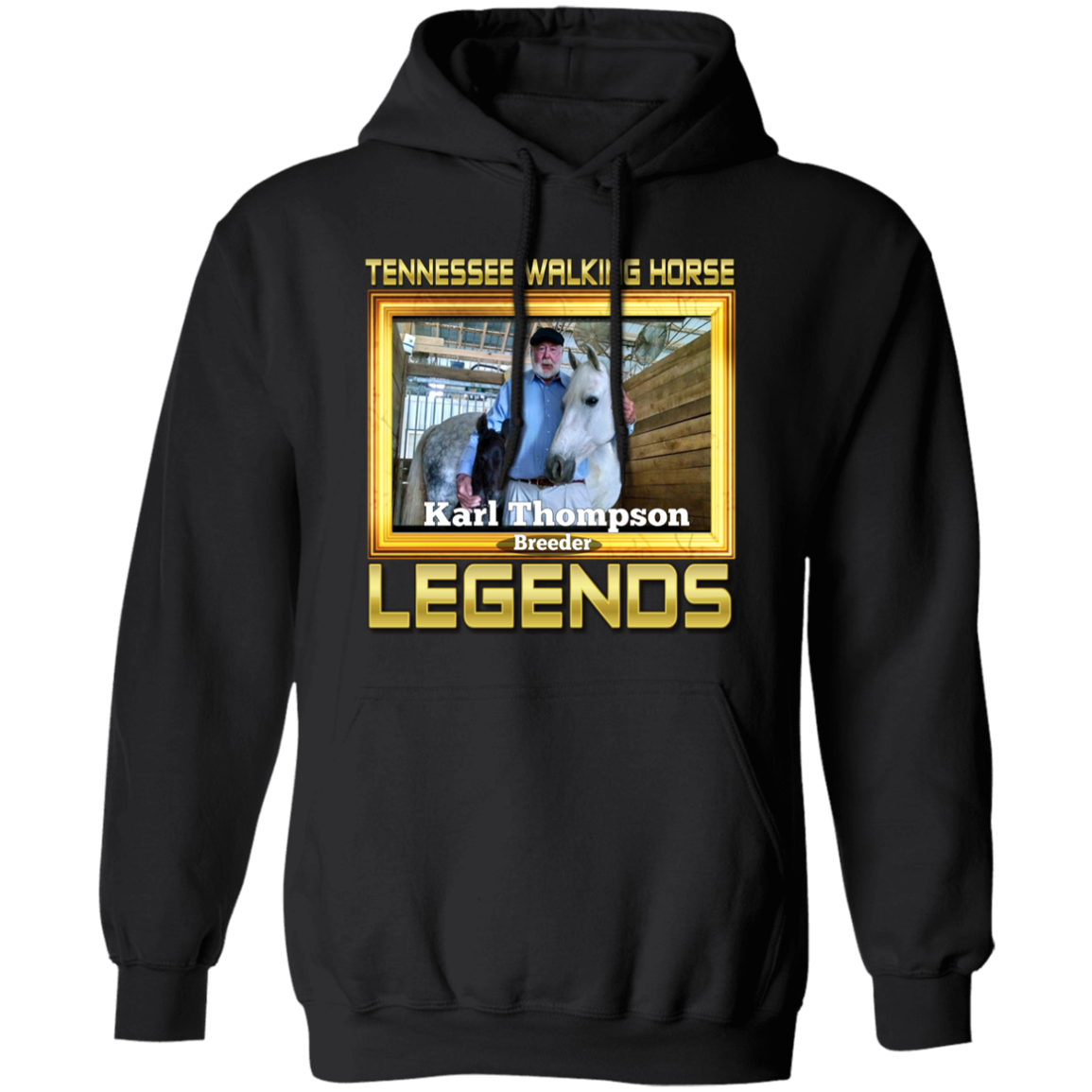 KARL THOMPSON (Legends Series) G185 Gildan Pullover Hoodie