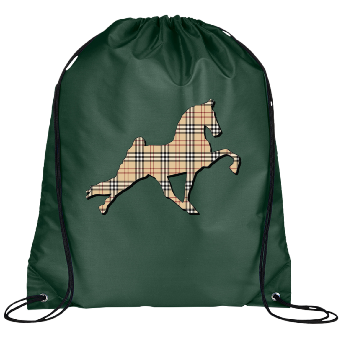 TENNESSEE WALKING PERFORMANCE HORSE (BURBURY) BG100 Prime Line Drawstring Cinch Backpack