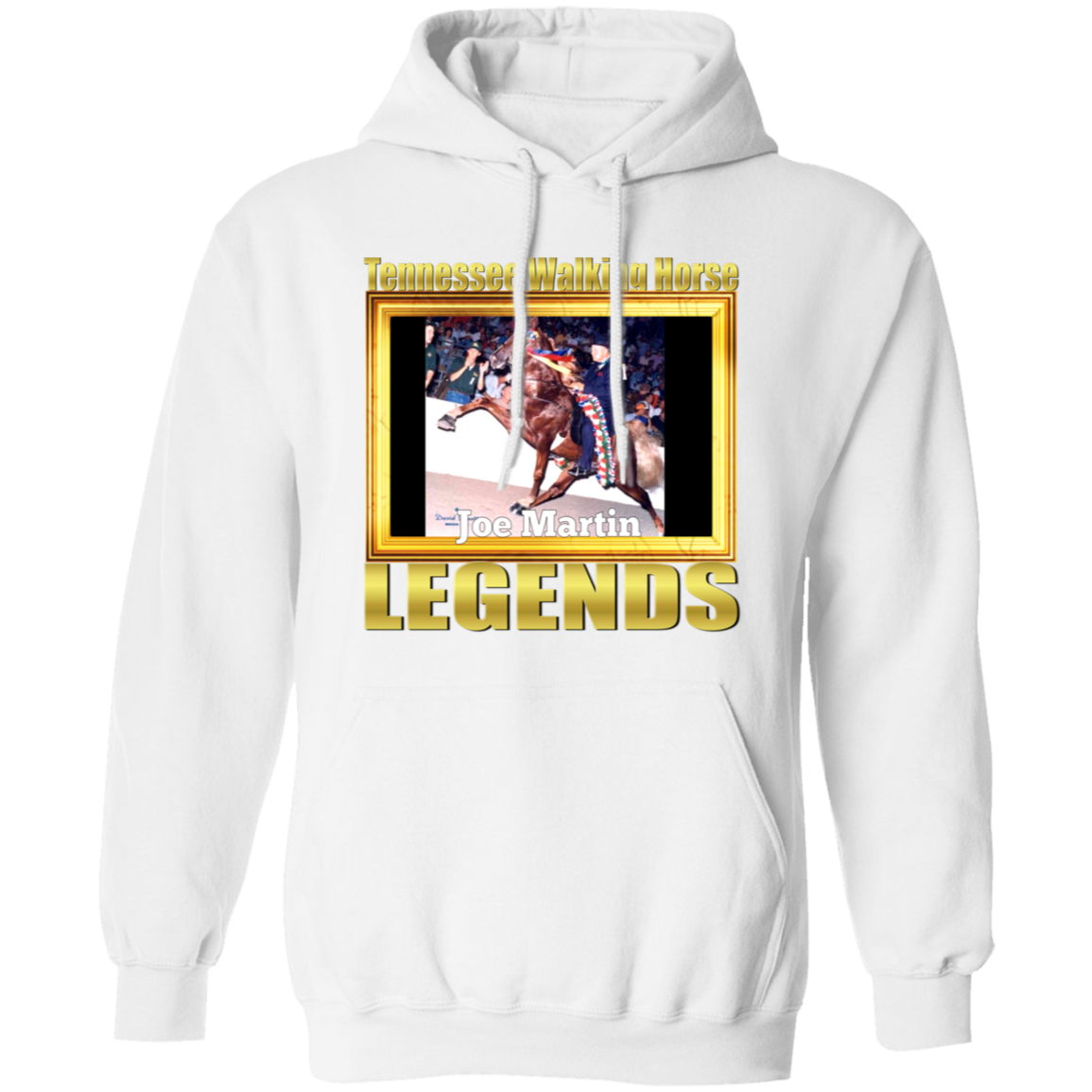 JOE MARTIN (Legends Series) G185 Gildan Pullover Hoodie