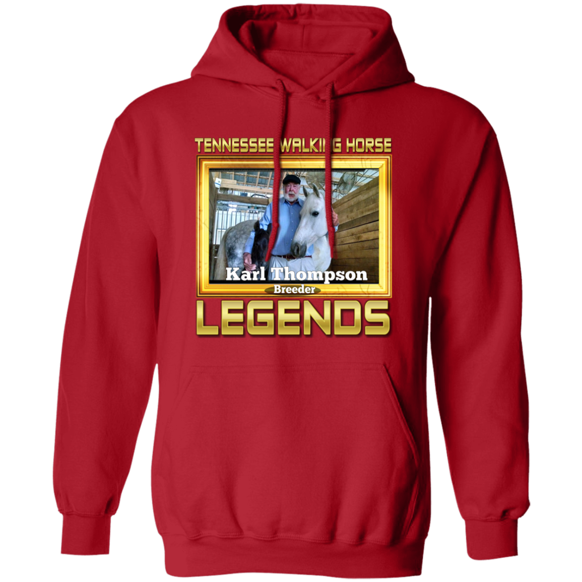 KARL THOMPSON (Legends Series) G185 Gildan Pullover Hoodie