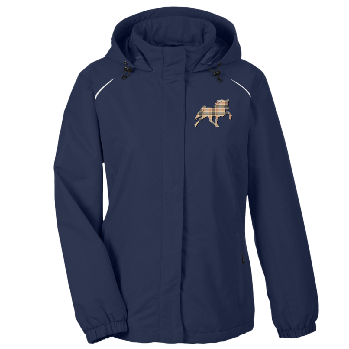 TENNESSEE WALKING HORSE DESIGN 3 JMD (BURBURY) 78224 Core 365 Womens Profile Fleece Lined Jacket