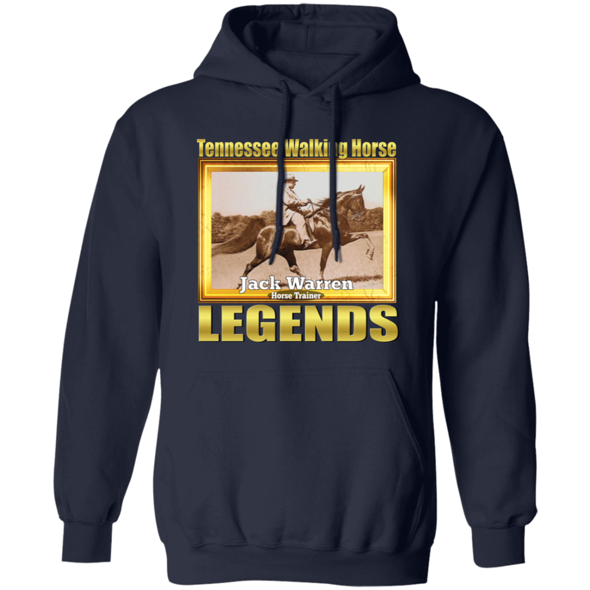 JACK WARREN (Legends Series) G185 Gildan Pullover Hoodie