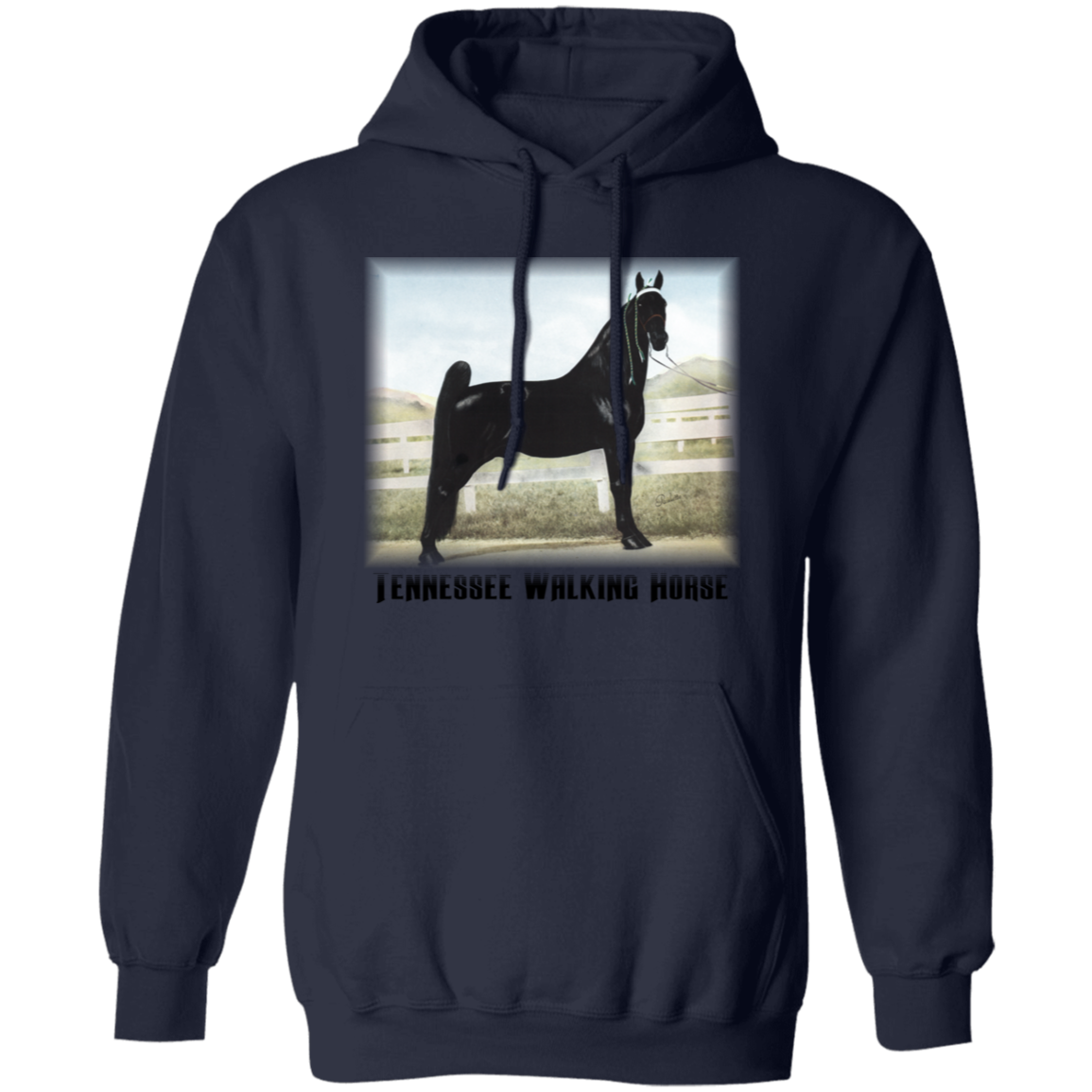 TENNESSEE WALKING HORSE (STANDING) 4HORSE G185 Gildan Pullover Hoodie