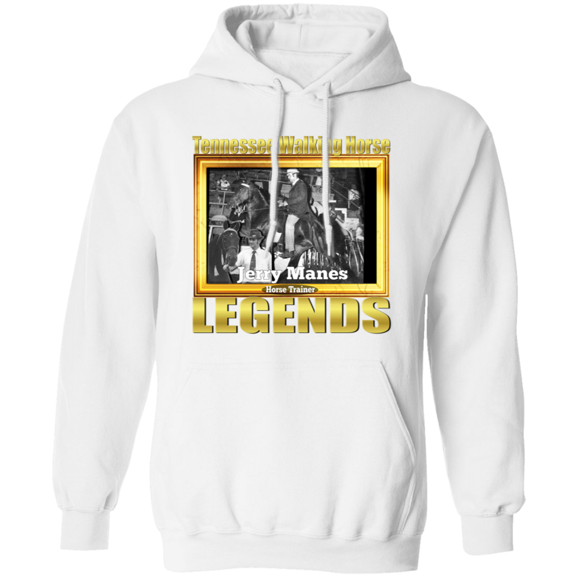 JERRY MANES (Legends Series) G185 Gildan Pullover Hoodie