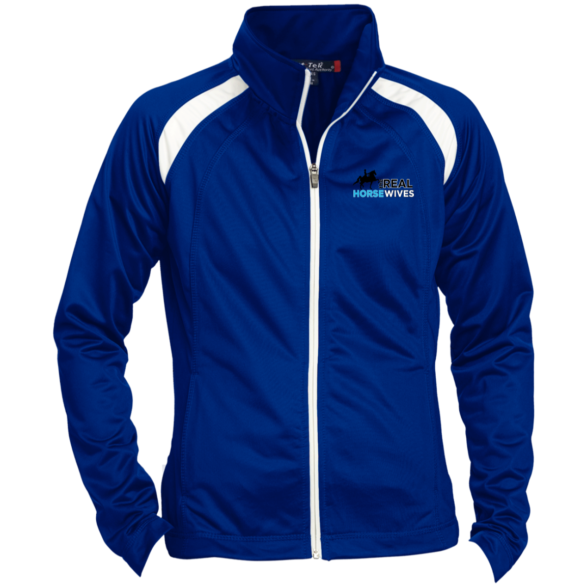 THE REAL HORSE WIVES ASB LST90 Ladies' Raglan Sleeve Warmup Jacket