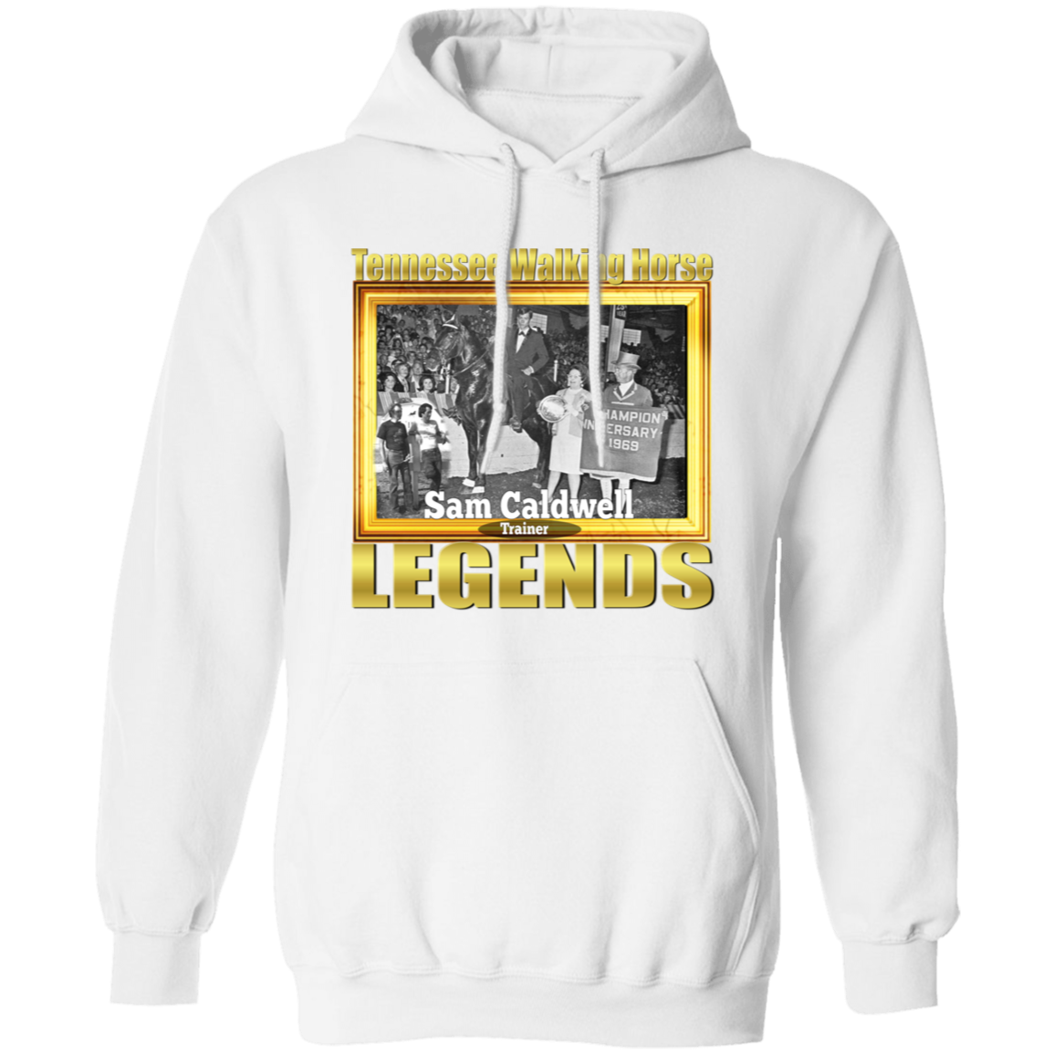 SAM CALDWELL (Legends Series) G185 Gildan Pullover Hoodie
