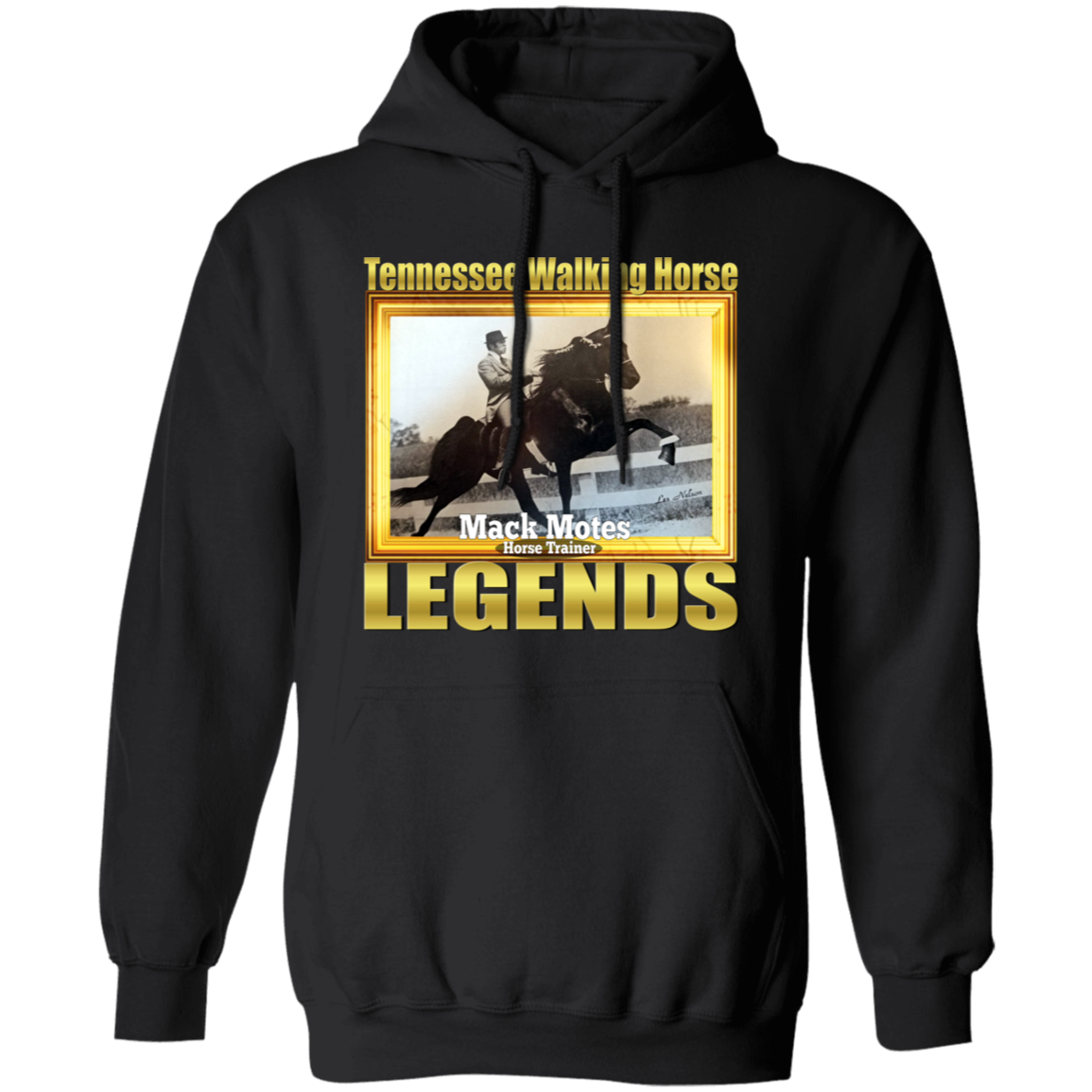 MACK MOTES (Legends Series) G185 Gildan Pullover Hoodie