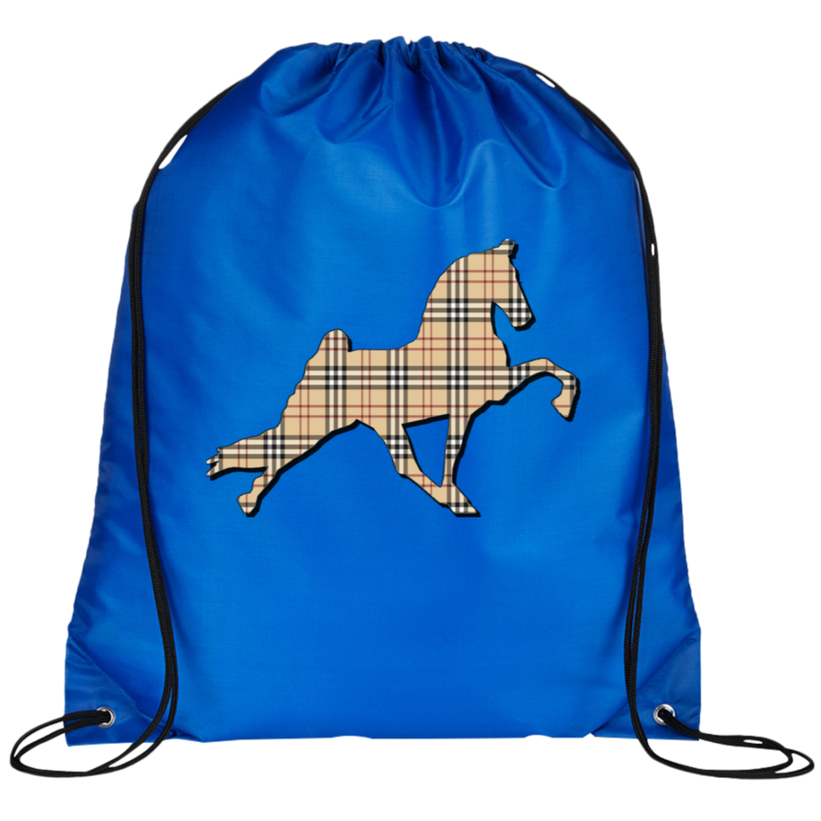 TENNESSEE WALKING PERFORMANCE HORSE (BURBURY) BG100 Prime Line Drawstring Cinch Backpack
