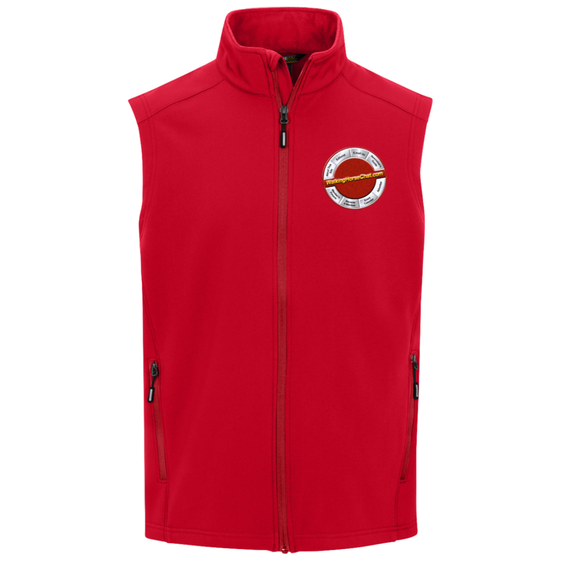 whclogo2017 CE701 Core 365 Mens Cruise Two-Layer Fleece Bonded Soft Shell Vest