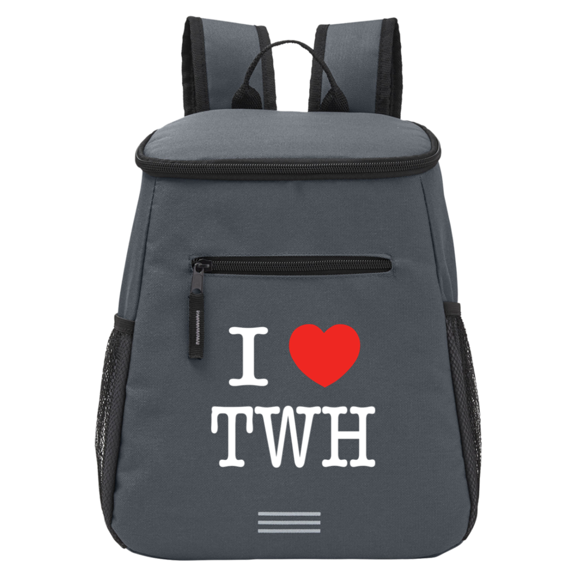 I LOVE TWH WHITE CE056 Core 365 Backpack Cooler