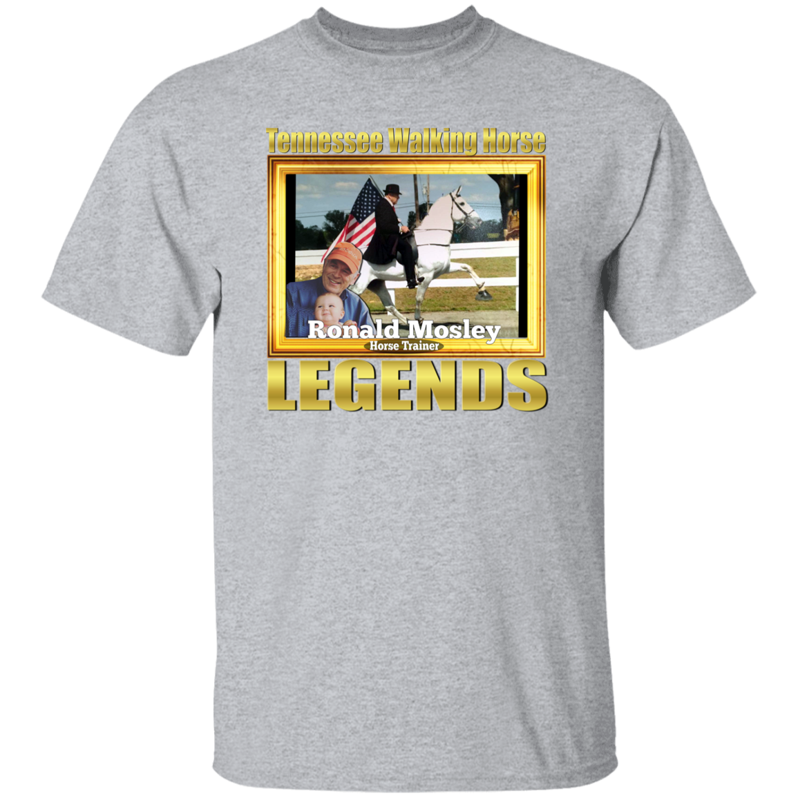 RONALD MOSLEY (Legends Series) G500 5.3 oz. T-Shirt