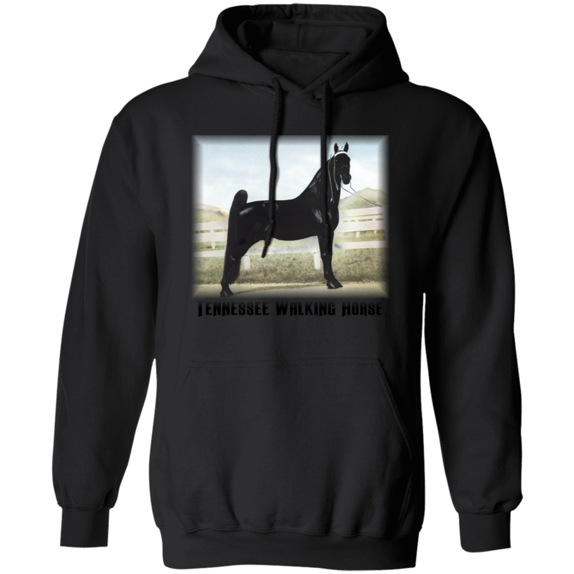 TENNESSEE WALKING HORSE (STANDING) 4HORSE G185 Gildan Pullover Hoodie
