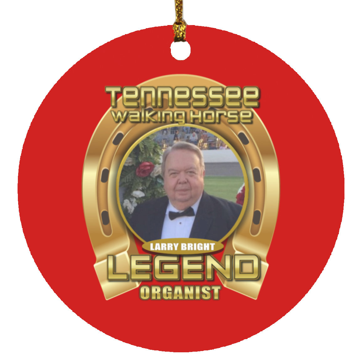 LARRY BRIGHT SUBORNC Circle Ornament