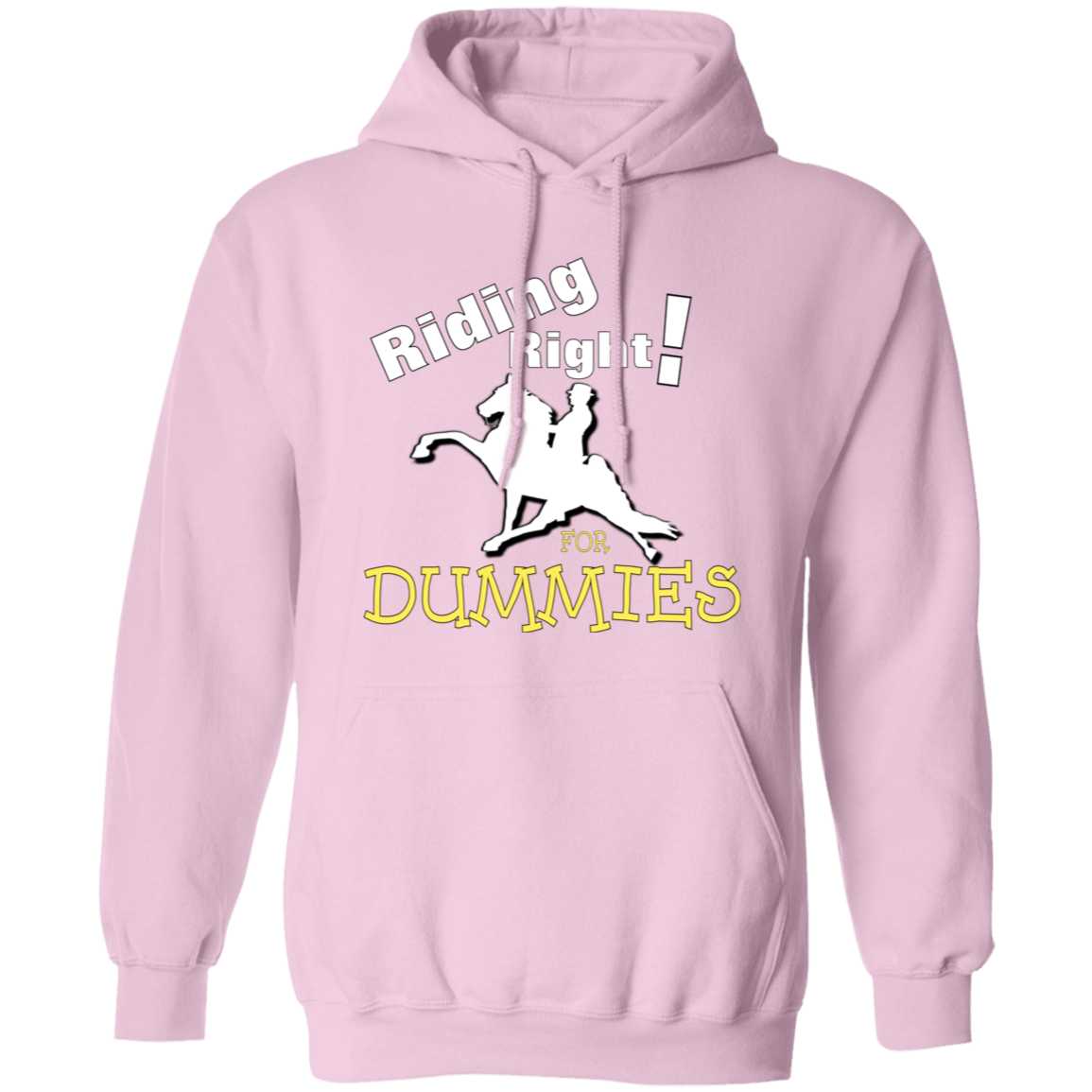 RIDING RIGHT FOR DUMMIES G185 Gildan Pullover Hoodie