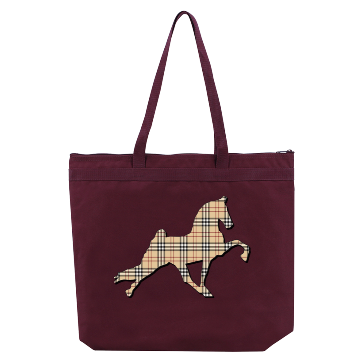 TENNESSEE WALKING PERFORMANCE HORSE (BURBURY) 8802 Liberty Bags Melody Large Tote
