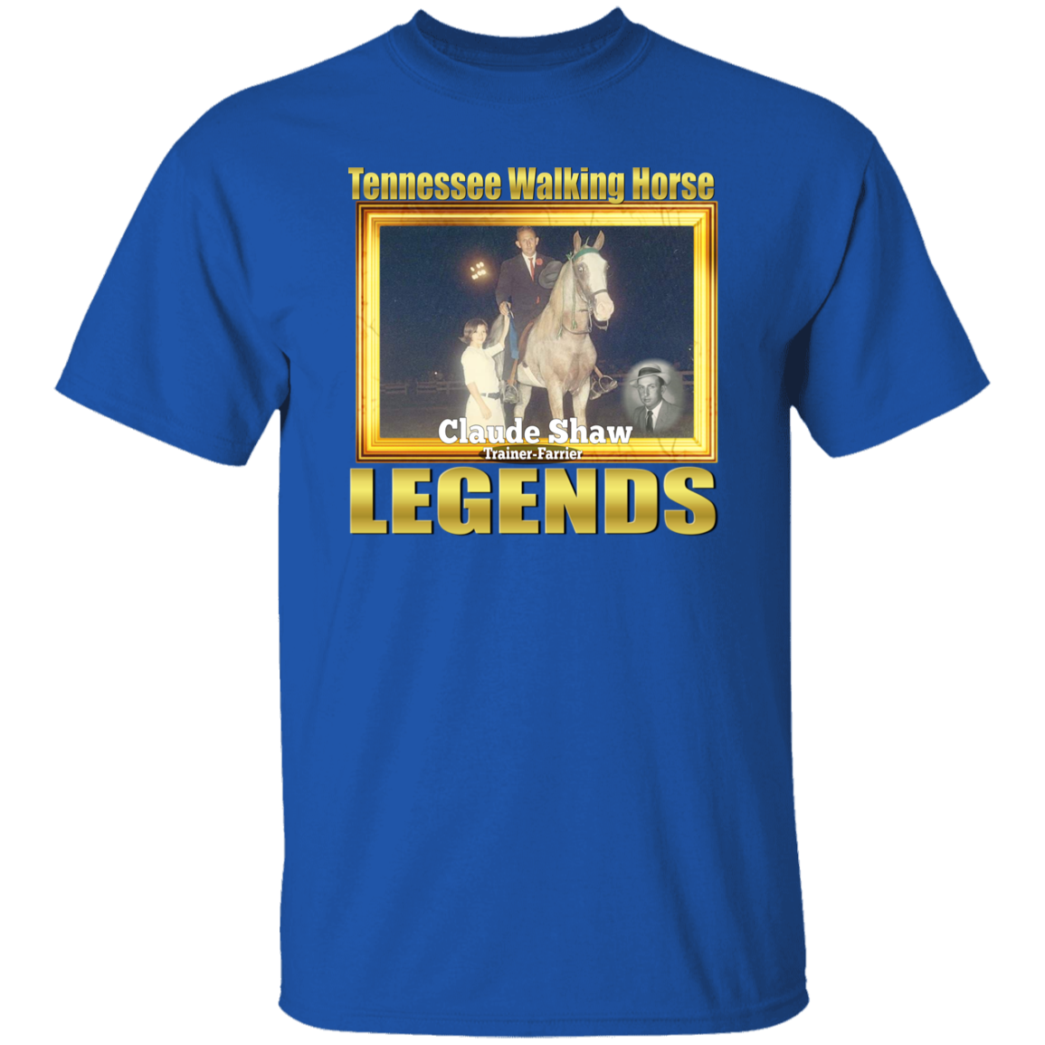 CLAUDE SHAW (Legends Series) G500 5.3 oz. T-Shirt