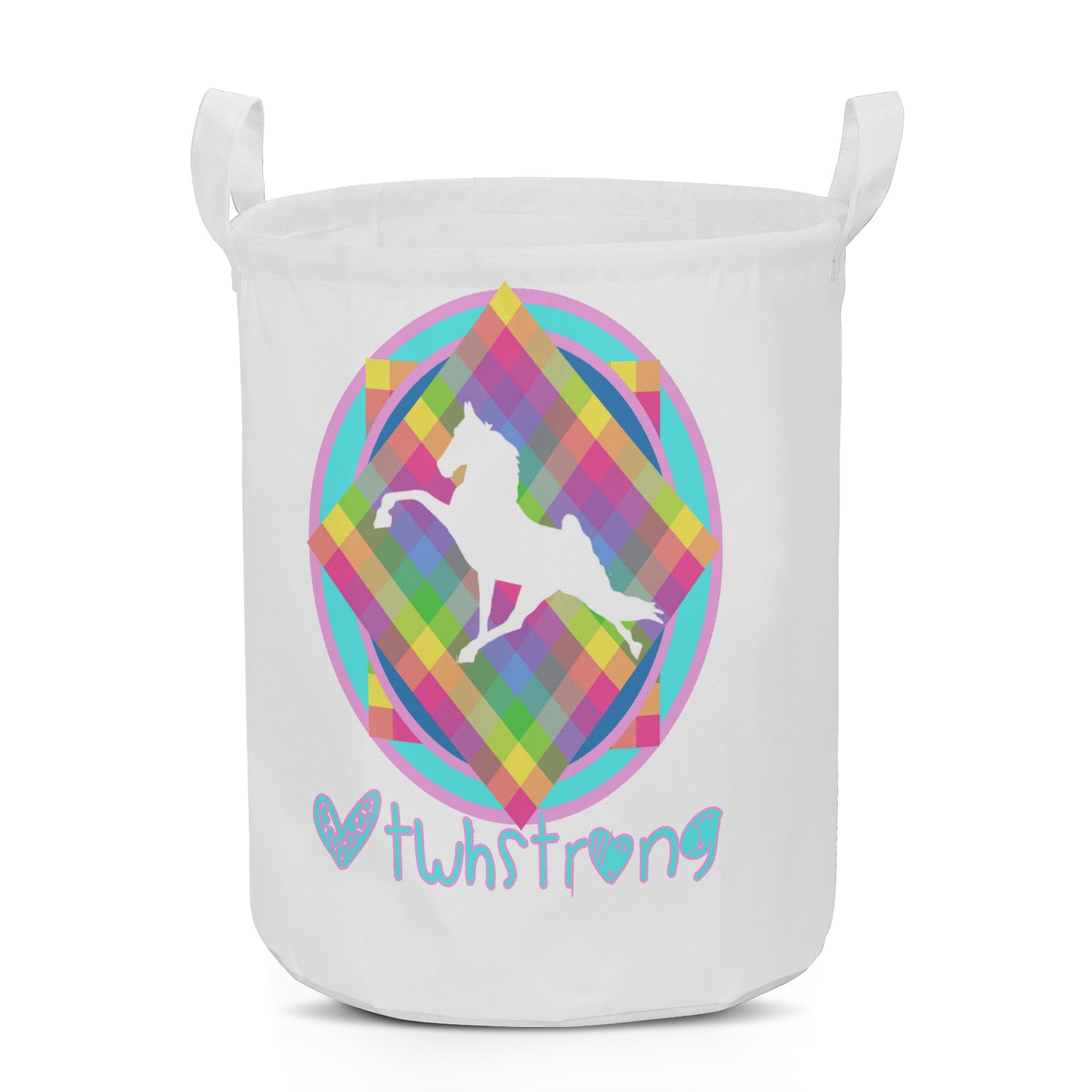 TWH STRONG Round Laundry Basket