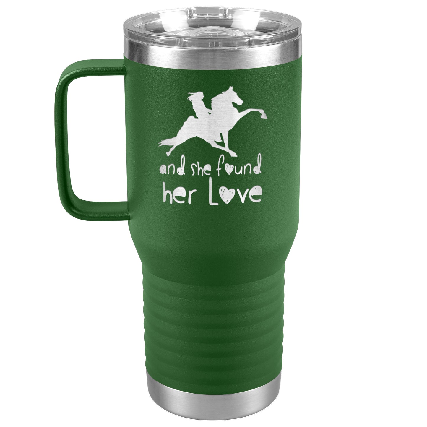 AND SHE FOUND HER LOVE 20oz Travel Tumbler