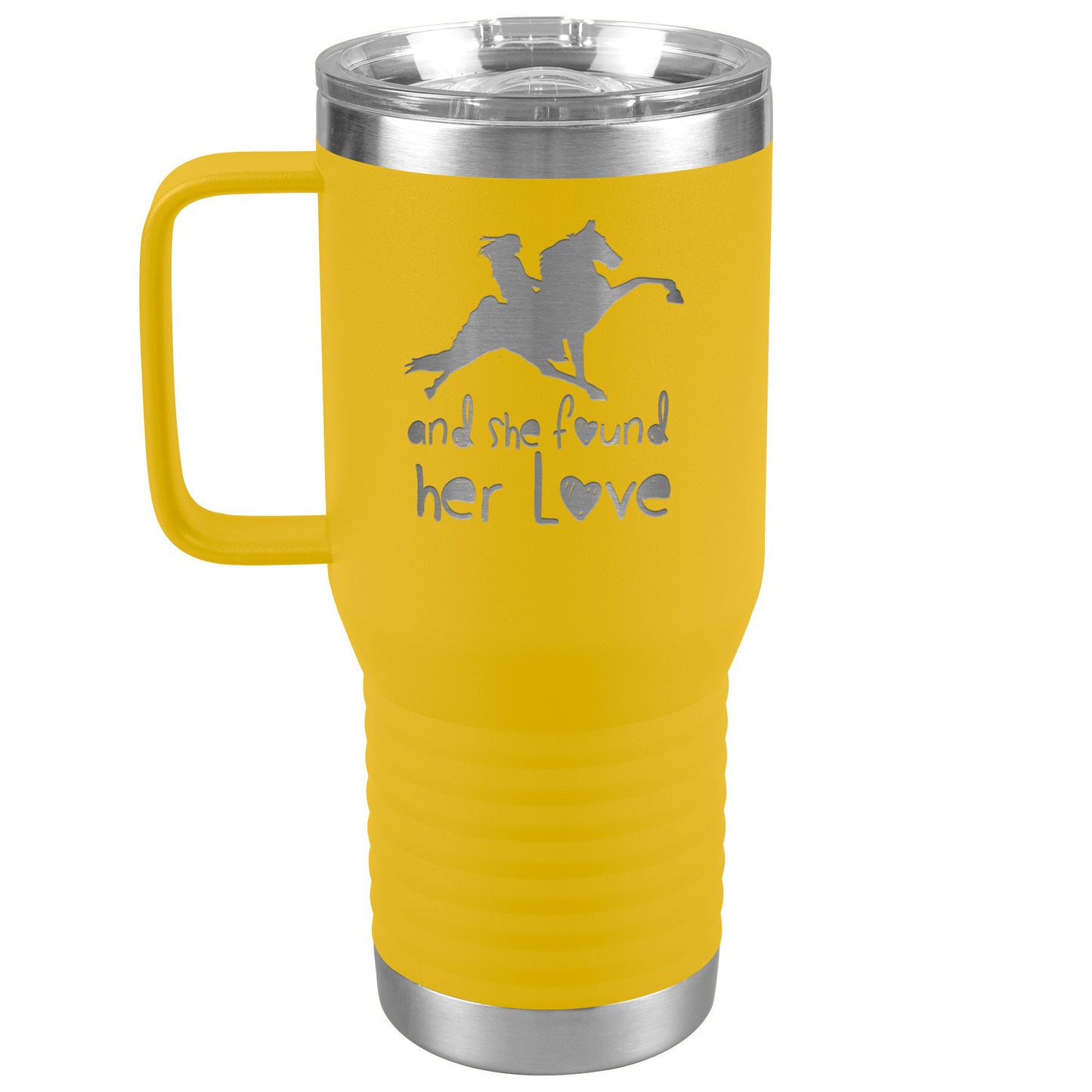 AND SHE FOUND HER LOVE 20oz Travel Tumbler