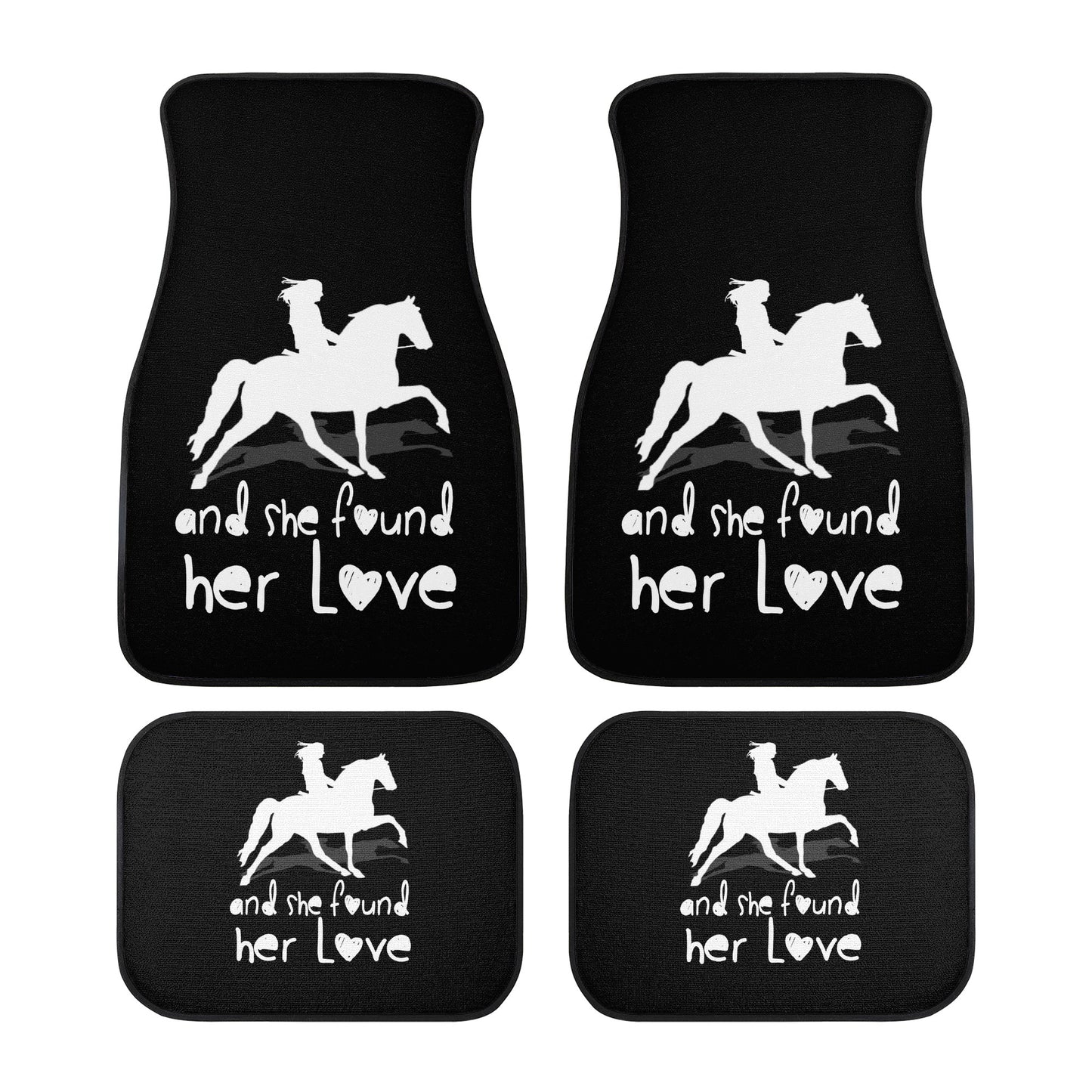 SHE FOUND HER LOVE TWH PLEASURE Car Floor Mats