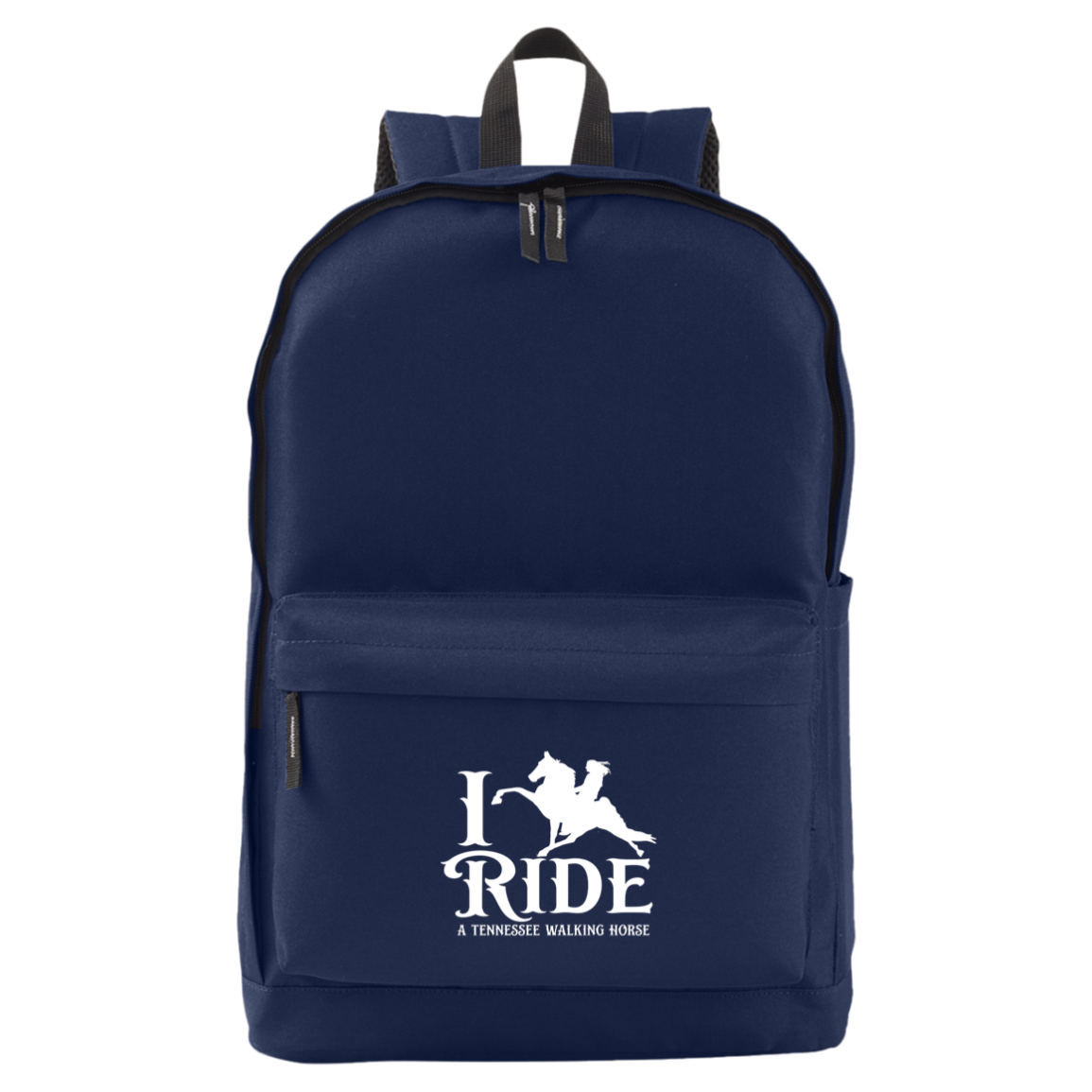 I RIDE A WALKING HORSE B (WHITE) CE055 Core 365 Essentials Backpack