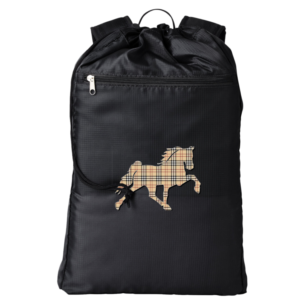 TENNESSEE WALKING HORSE DESIGN 3 JMD (BURBURY) BE278 BAGedge Getaway Cinchback Backpack