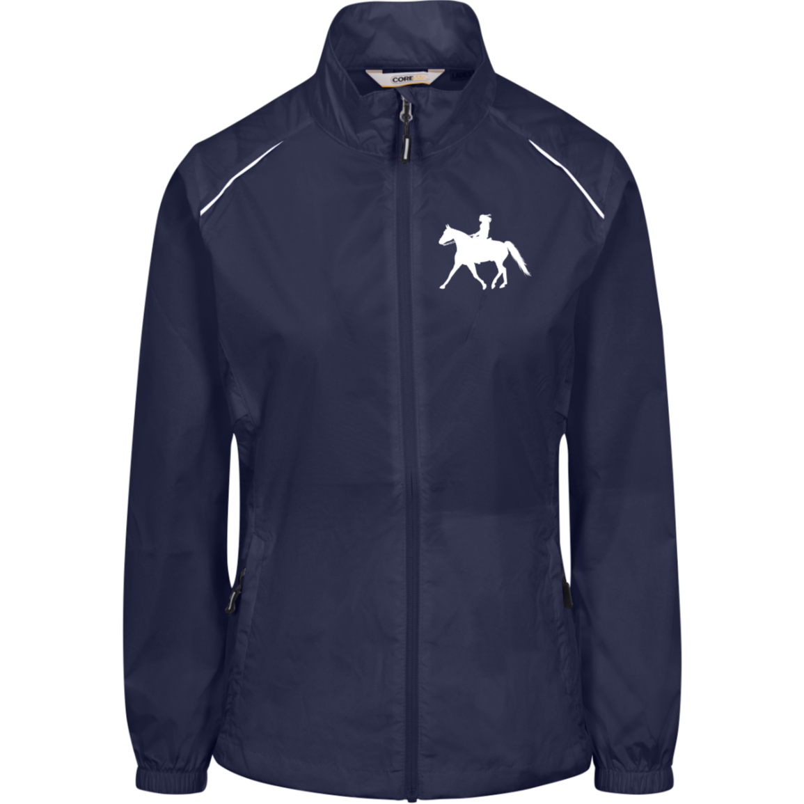 Missouri Fox Trotter LADY FINAL ART WHITE 78183 Core 365 Womens Techno Lite Jacket