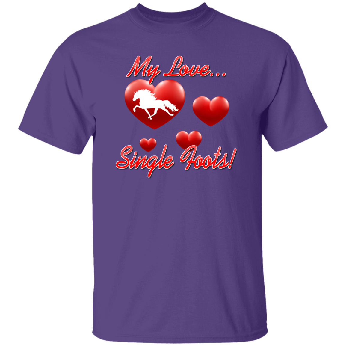 My Love Single Foots G500 5.3 oz. T-Shirt