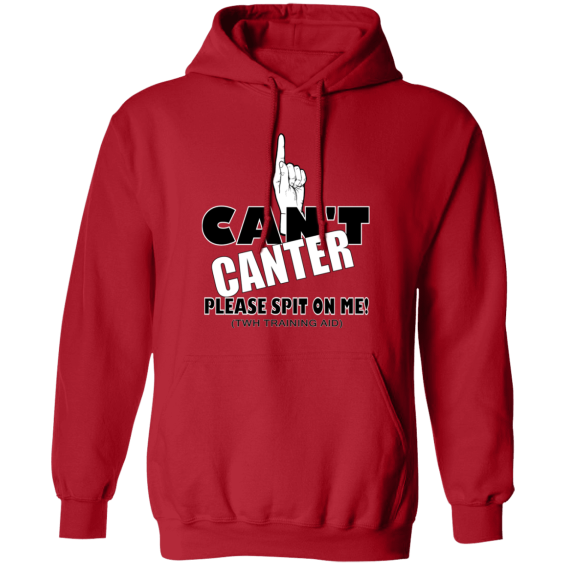 Can't Canter G185 Gildan Pullover Hoodie