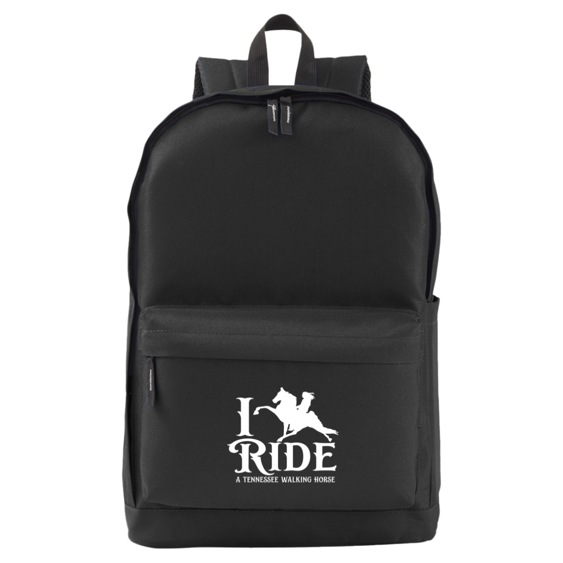 I RIDE A WALKING HORSE B (WHITE) CE055 Core 365 Essentials Backpack