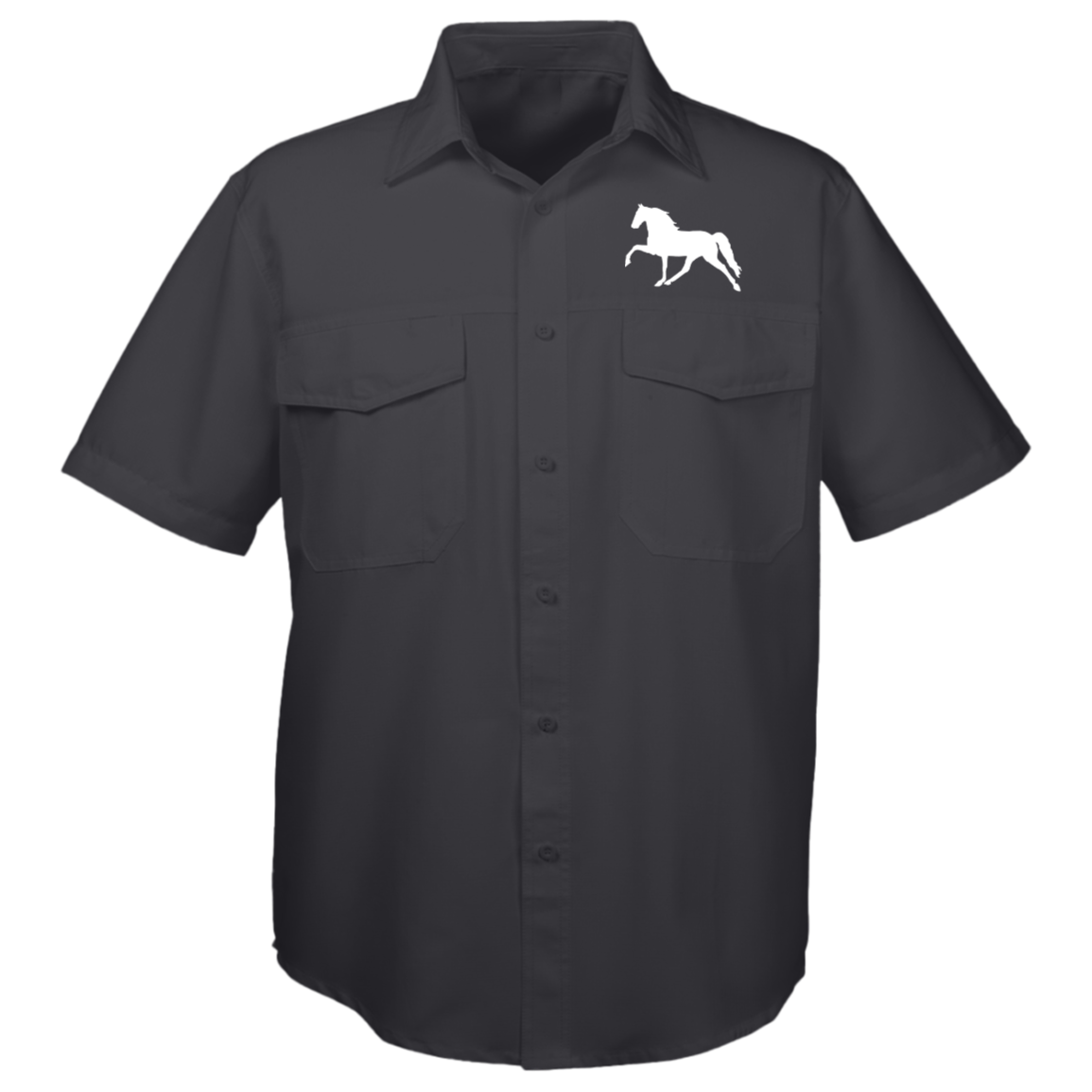 Tennessee Walking Horse (Pleasure) M580 Harriton Mens Key West Short Sleeve Staff Shirt