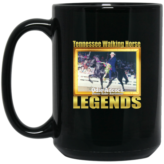 ODIE ADCOCK (Legends Series) BM15OZ 15oz Black Mug