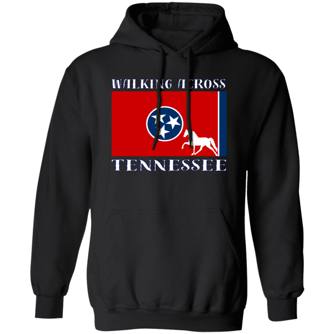 Walking Across Tennessee (Pleasure) G185 Gildan Pullover Hoodie