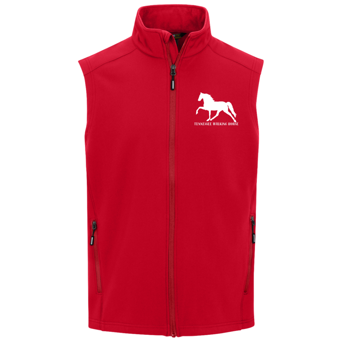 Tennessee Walker 4HORSE CE701 Core 365 Mens Cruise Two-Layer Fleece Bonded Soft Shell Vest