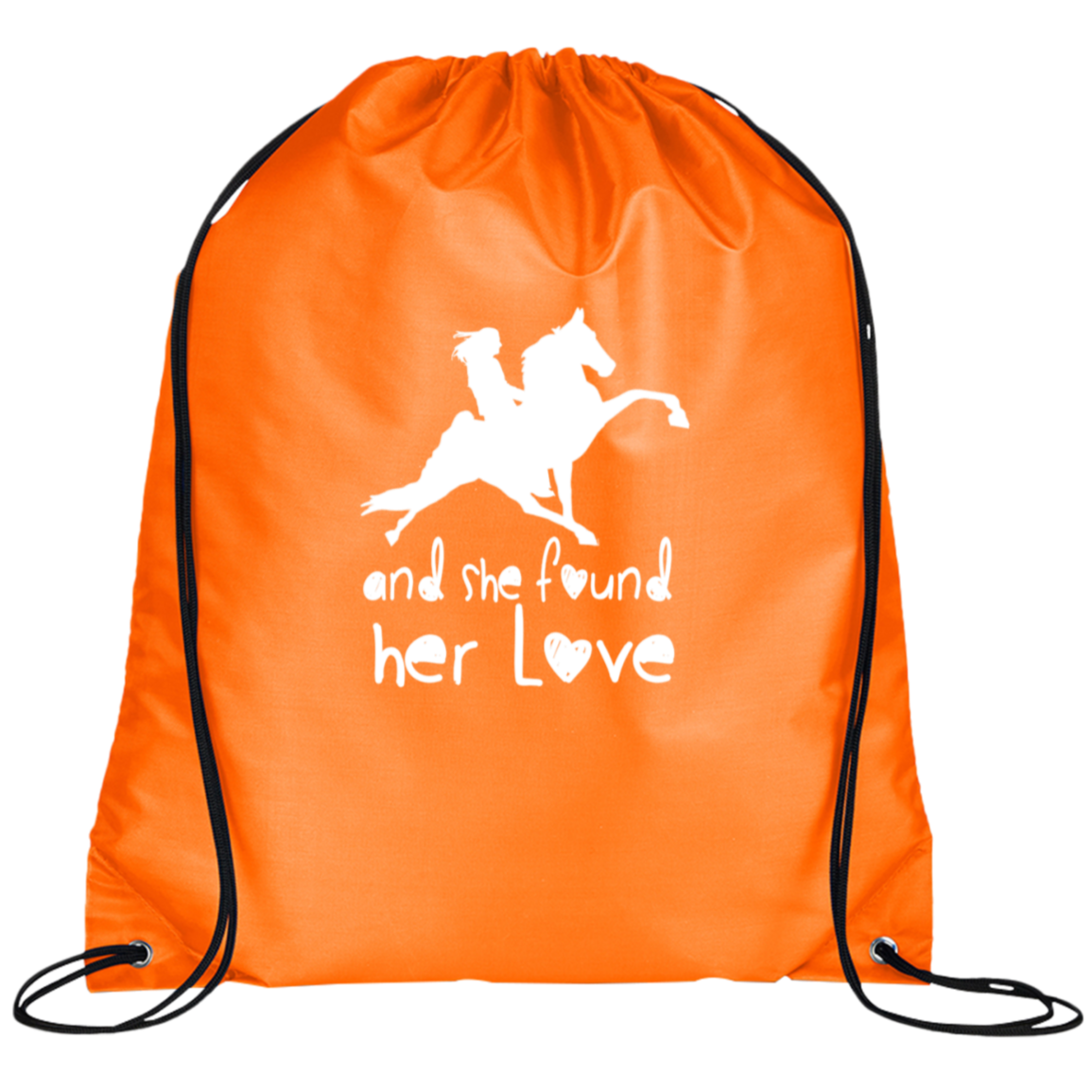 SHEFOUND HER LOVE BLANKET TWH PERFORMANCE BG100 Prime Line Drawstring Cinch Backpack