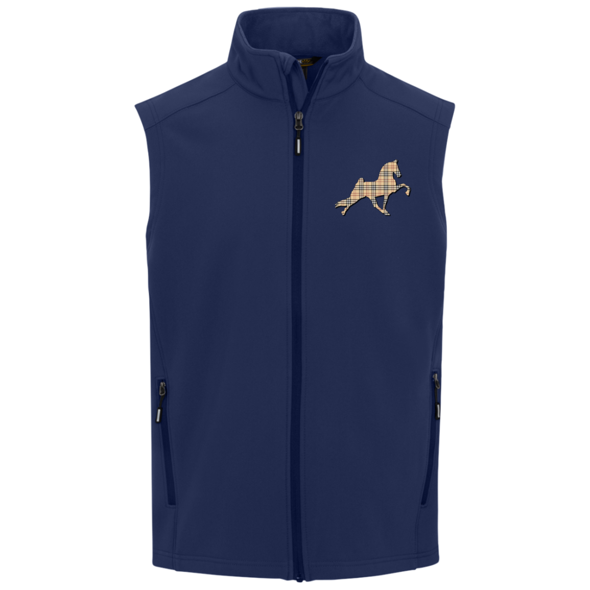 TENNESSEE WALKING PERFORMANCE HORSE  (BURBURY) CE701 Core 365 Mens Cruise Two-Layer Fleece Bonded Soft Shell Vest