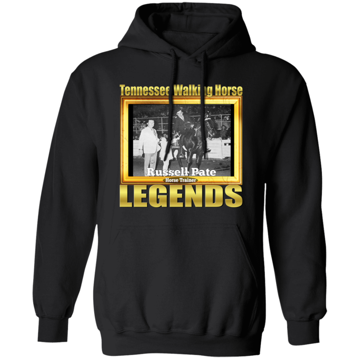 RUSSELL PATE (Legends Series) G185 Gildan Pullover Hoodie