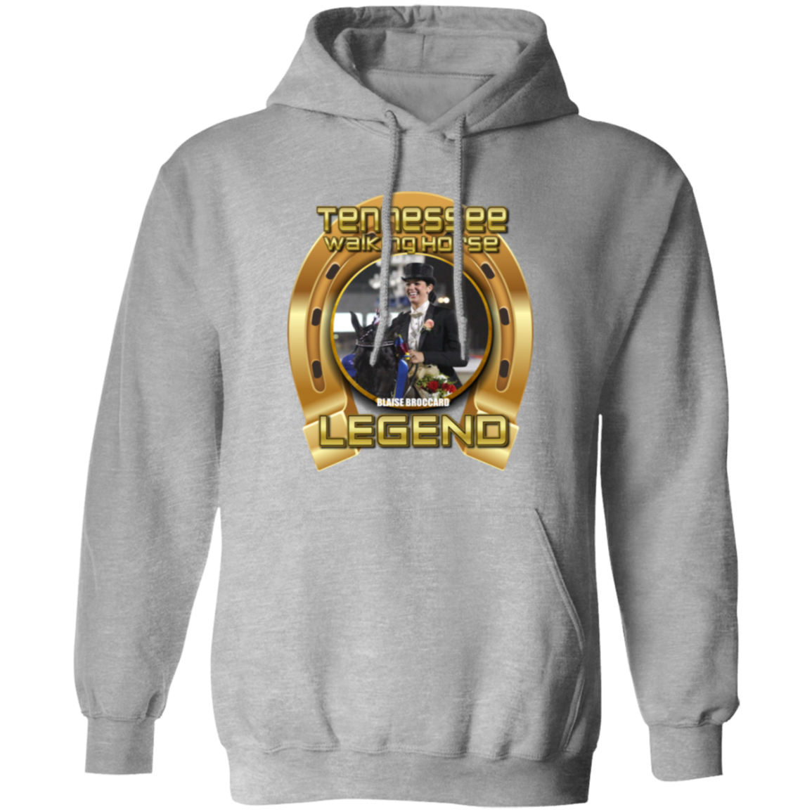 BLAISE BROCCARD (Legends Series) G185 Gildan Pullover Hoodie