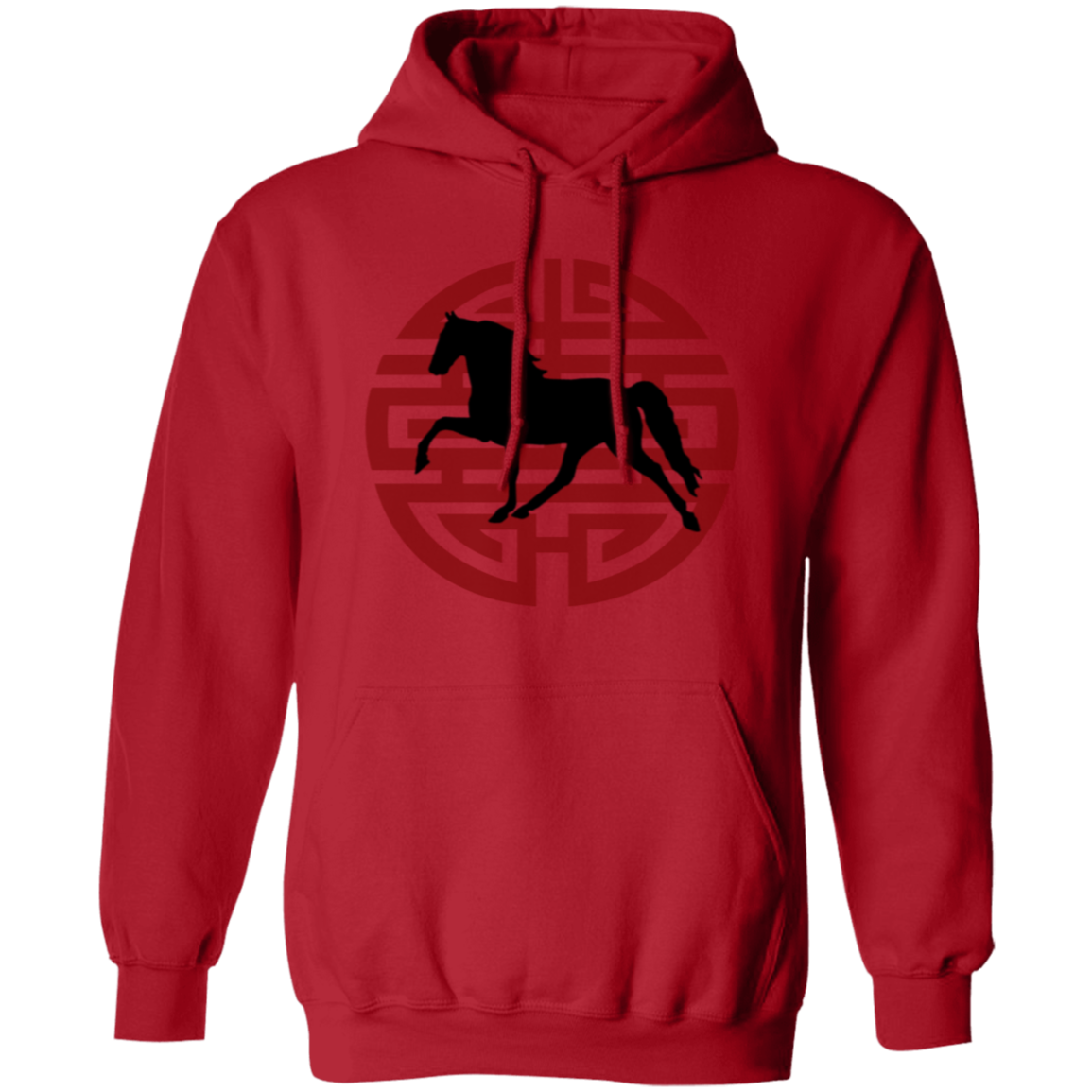 Tennessee Walking Horse  PLEASURE JAPANESE ART G185 Gildan Pullover Hoodie