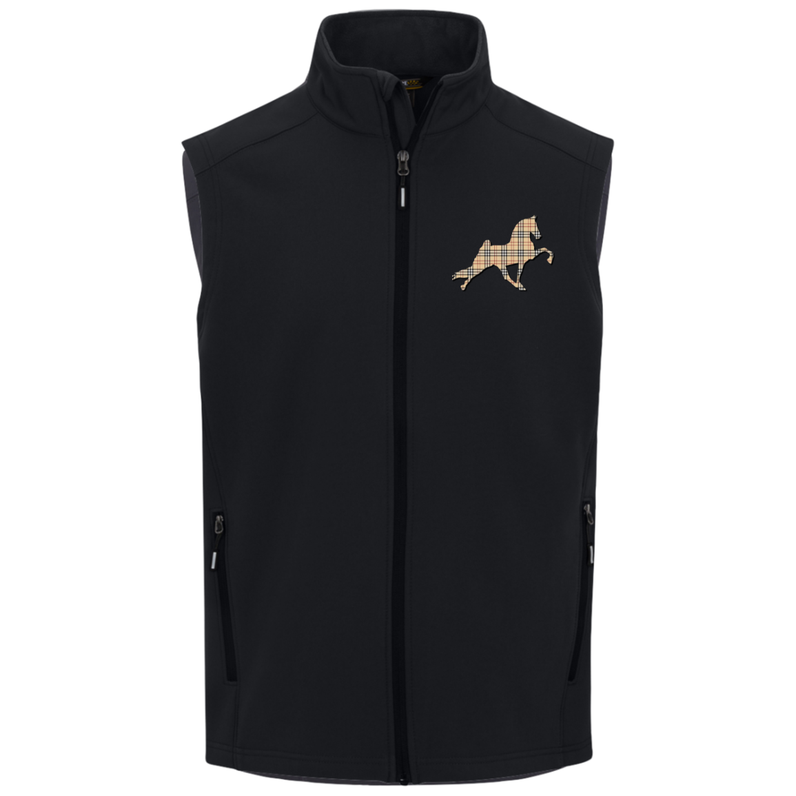 TENNESSEE WALKING PERFORMANCE HORSE  (BURBURY) CE701 Core 365 Mens Cruise Two-Layer Fleece Bonded Soft Shell Vest