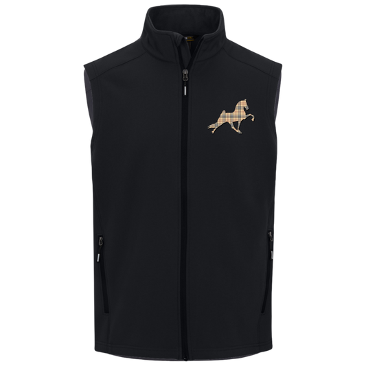 TENNESSEE WALKING PERFORMANCE HORSE  (BURBURY) CE701 Core 365 Mens Cruise Two-Layer Fleece Bonded Soft Shell Vest